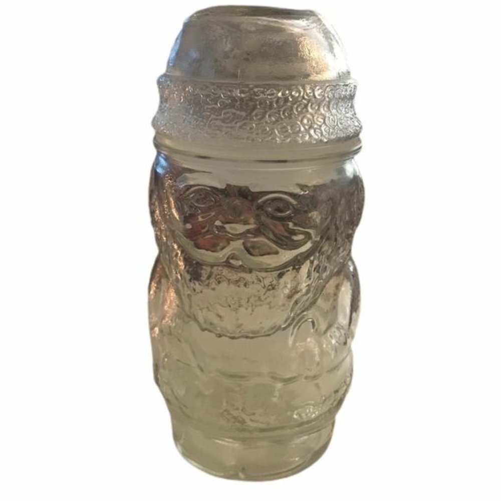 Vintage Kitschy Santa  Libbey Santa Claus Candy Jar Made in Canada - Picture 3 of 8